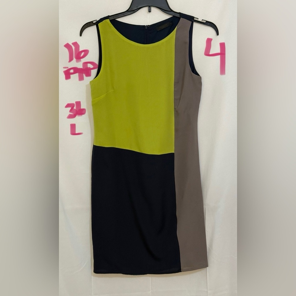 The Limited Multicolored Sheath Mini Dress Sleeveless